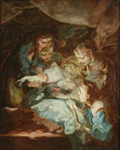 Bloodletting od Michel Francois Dandre-Bardon